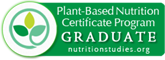 Plant-based Nutrition Certificate Badge